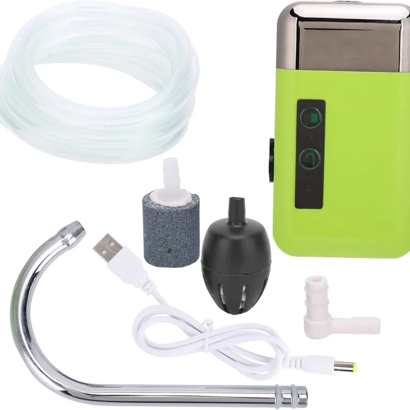 Oxygen Pump Sensing Pumping Water 3 Modes with LED Light for Fishing Hands Washing 210