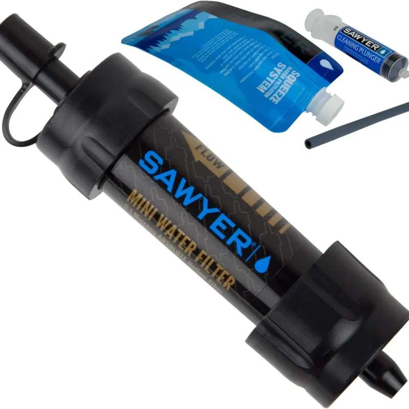 Sawyer Products SP105 MINI Water Filtration System, Single, Black